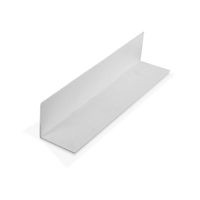 Outwater Plastics 1940-Wh White 1-1/2 Inch X 1-1/2 Inch X 3/64 (.047) Inch Thick Styrene Plastic Even Leg Angle Moulding 36 Inch Lengths (Pack of 4) - Image 1